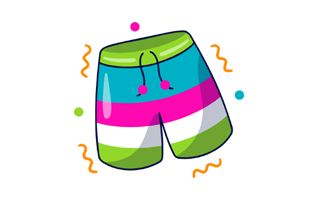 swimsuit-free-sticker PNG