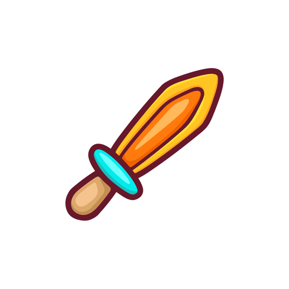 Sword Sticker Transparent Picture