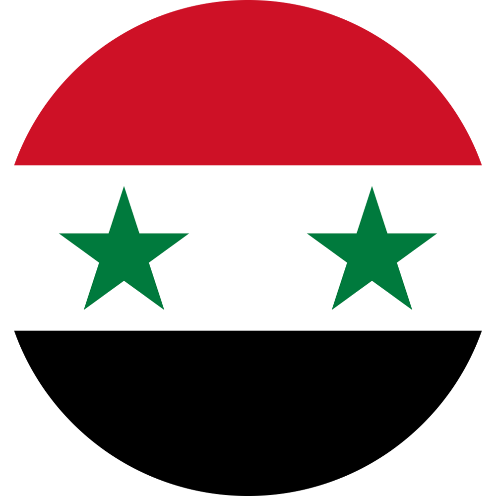 Syria Flag Transparent Image