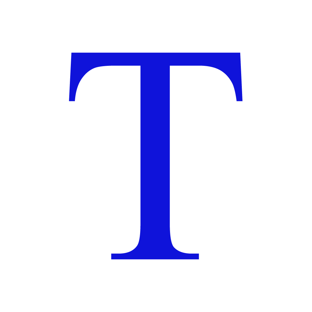 T Alphabet BlueTransparent Gallery