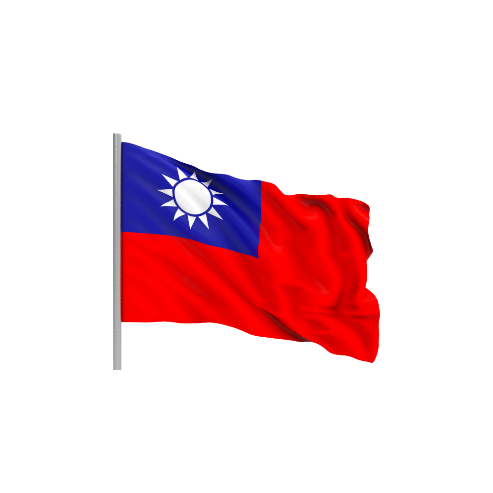 Taiwan Flag Transparent Photo