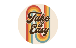 Take It Easy Today Free Sticker PNG