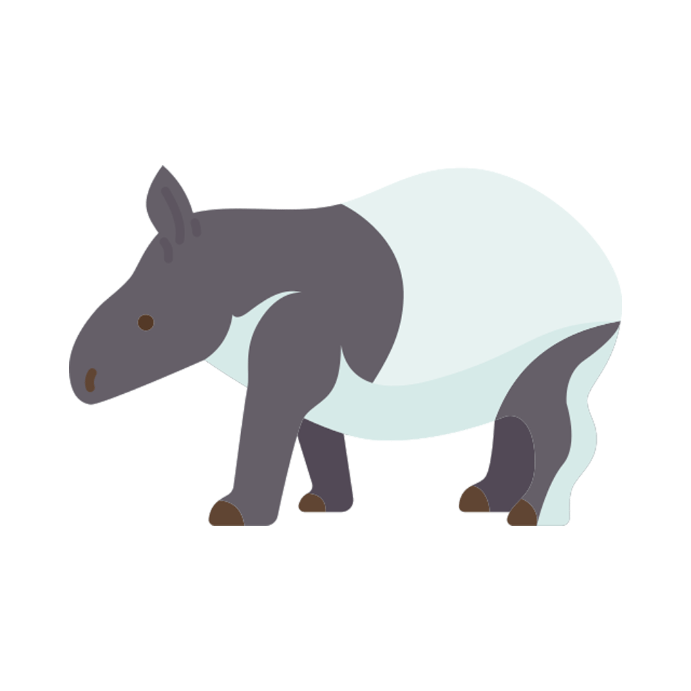 Tapir Free Sticker Transparent Photo