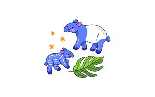 Tapir Free Sticker PNG