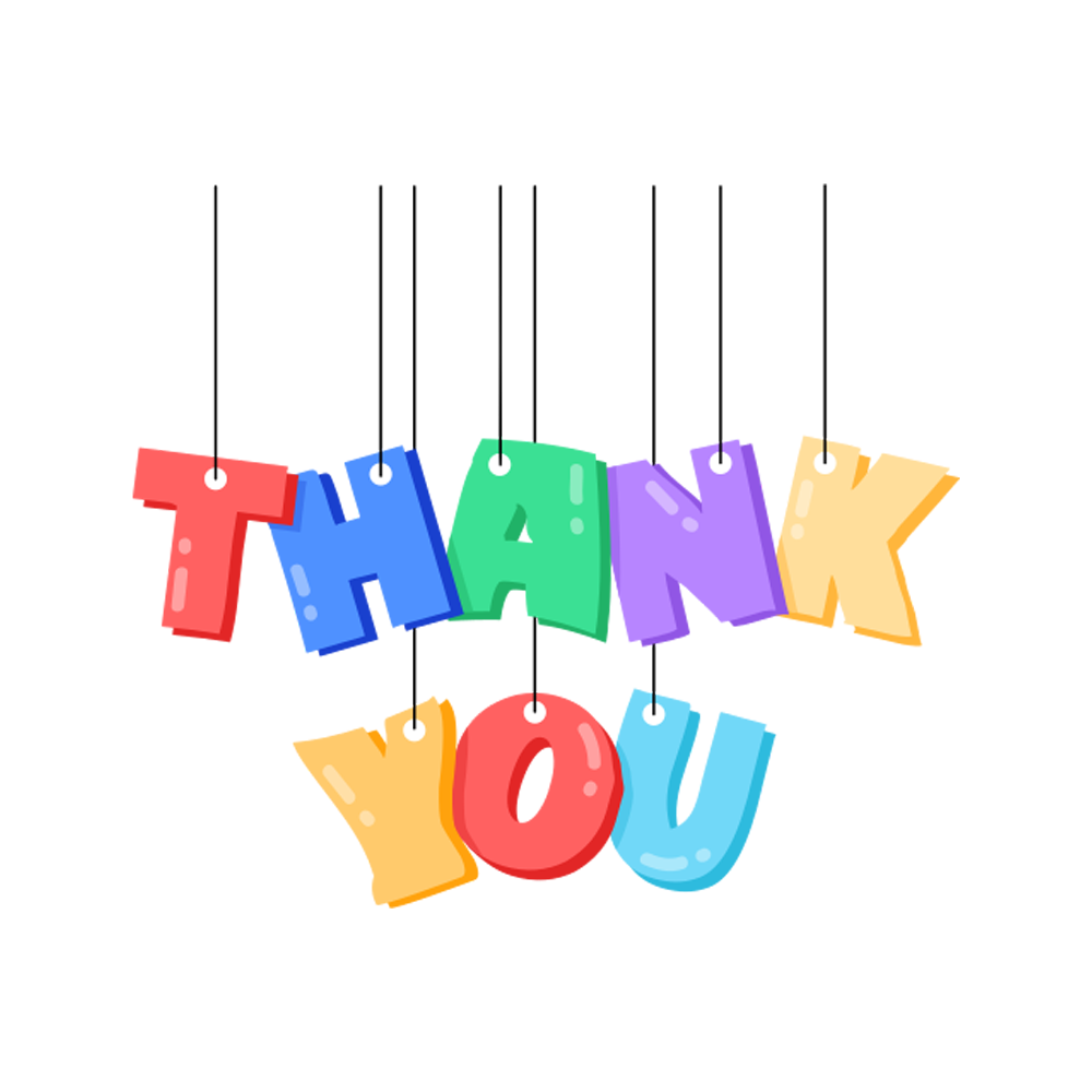 Thanks Sticker Transparent Photo