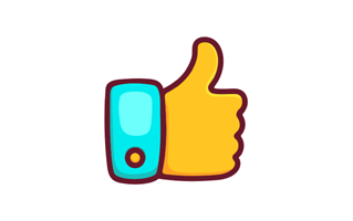Thumbs Up Free Sticker PNG