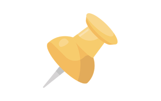 Thumbtack Sticker PNG