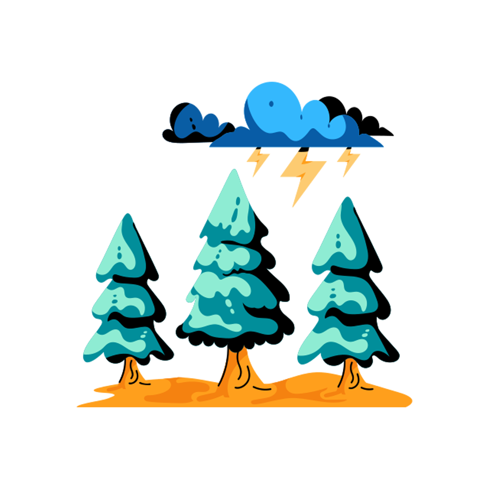 Thunderstorm Free Sticker Transparent Picture