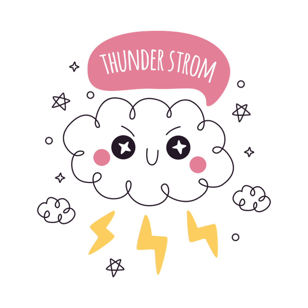 Thunderstorm Free Sticker Transparent Gallery
