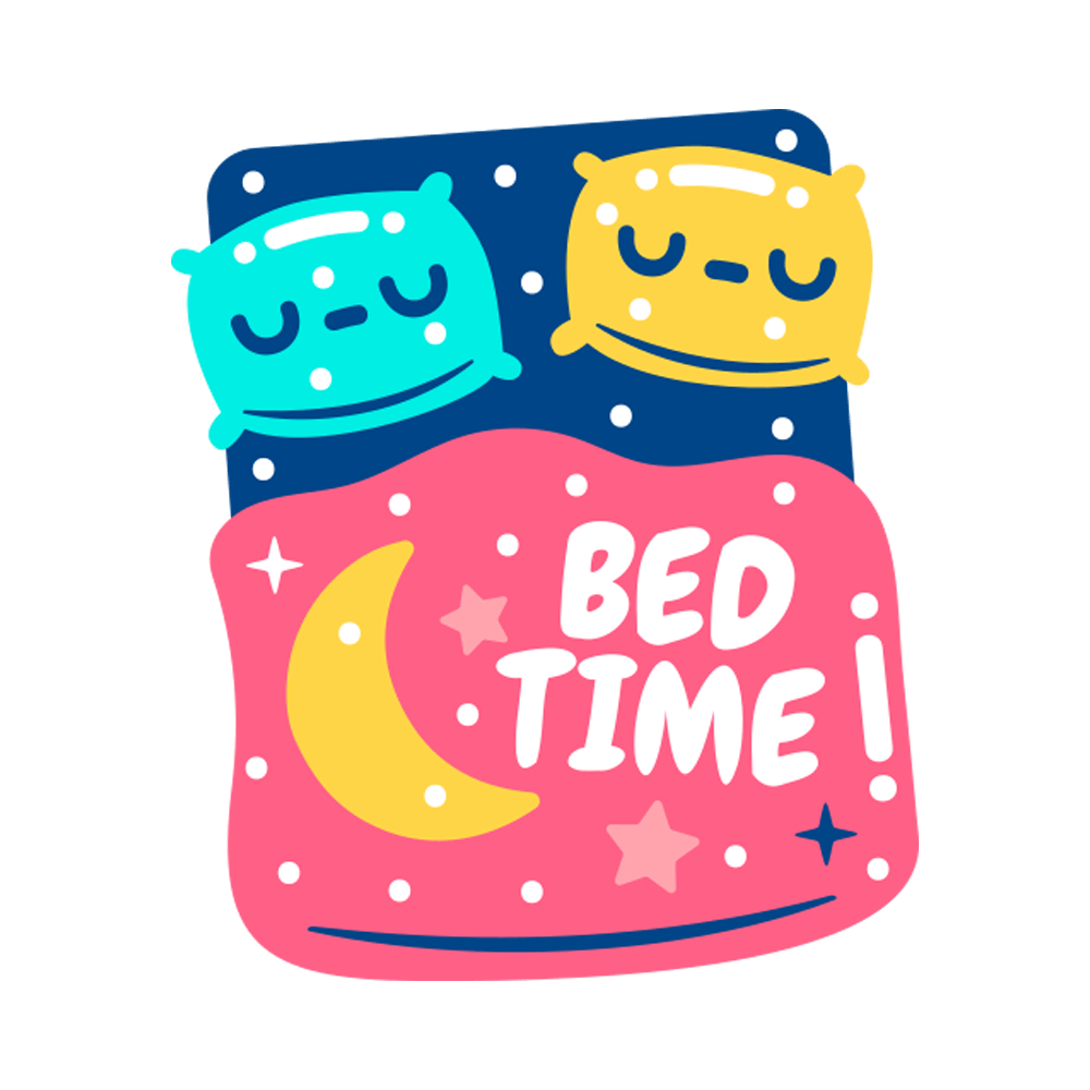Time To Sleep Free Sticker Transparent Photo