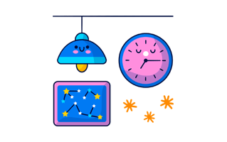 Time To Sleep Free Sticker PNG