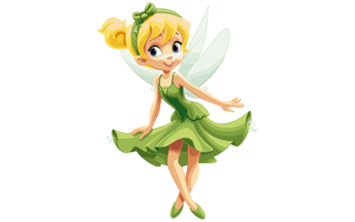 Tinker Bell Sticker PNG