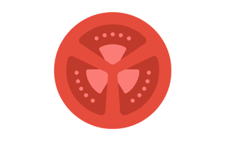 Tomato Slice Free Sticker PNG