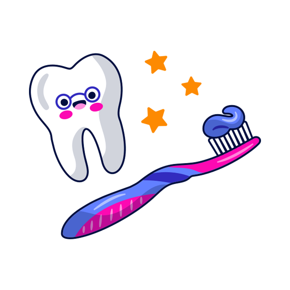 Toothbrush Free Sticker Transparent Image