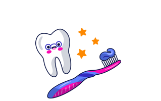 Toothbrush Free Sticker PNG