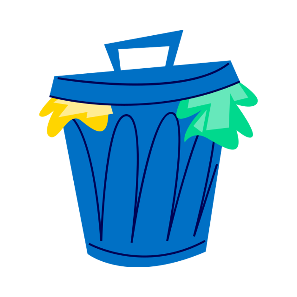 Trash Bin Sticker Transparent Gallery