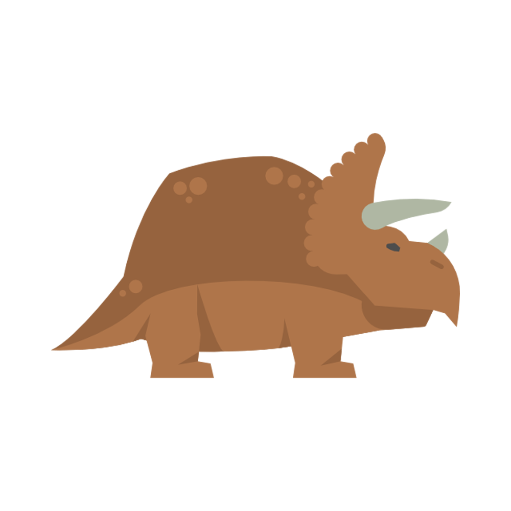 Triceratops Free Sticker Transparent Image