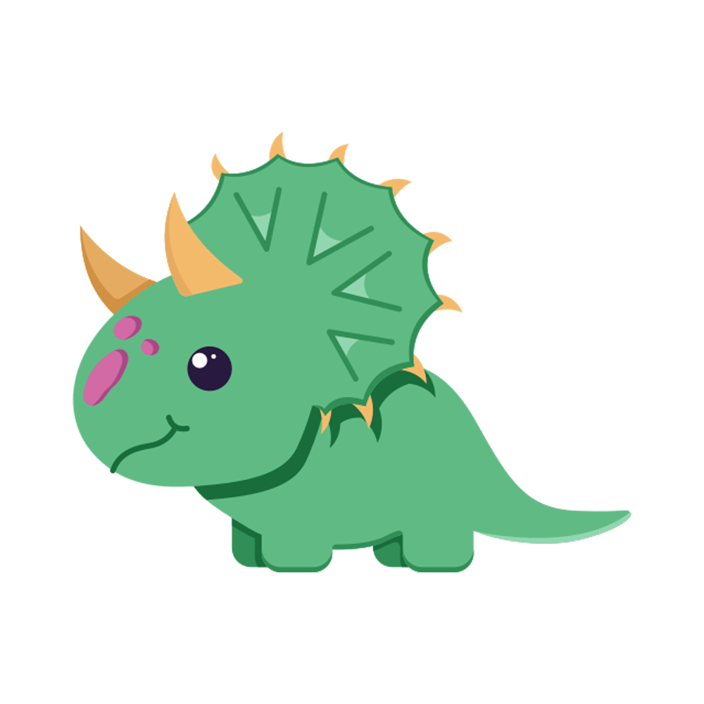 Triceratops Free Sticker Transparent Picture