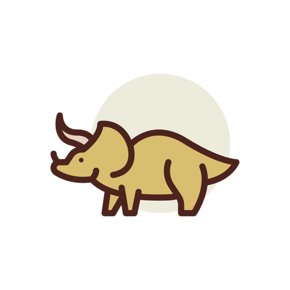 Triceratops Free Sticker Transparent Clipart
