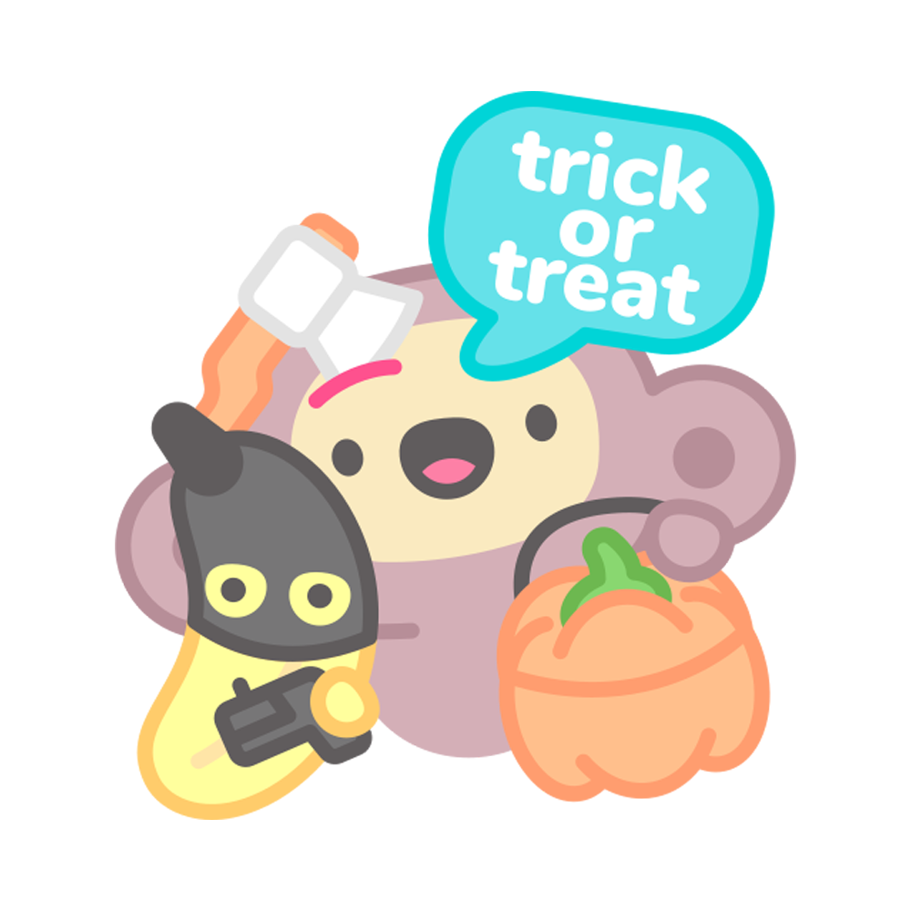 Trick Or Treat Free Sticker Transparent Picture
