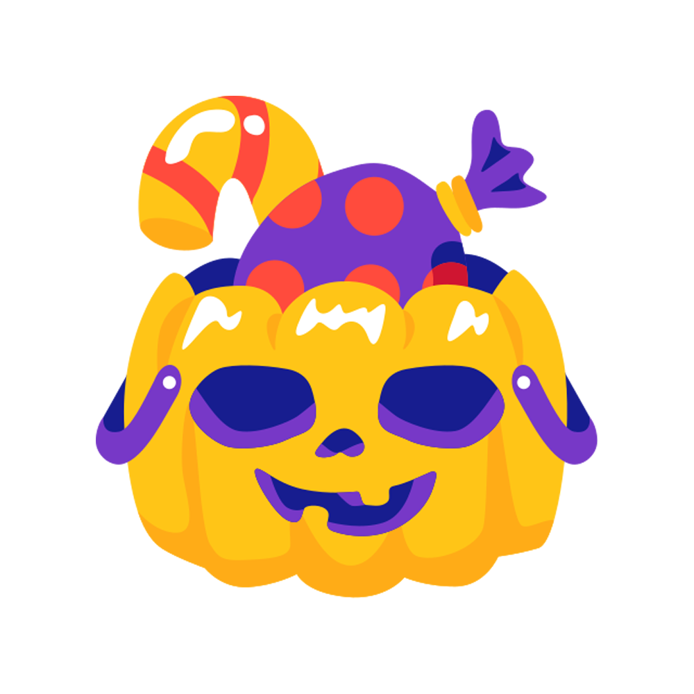 Trick Or Treat Free Sticker Transparent Gallery