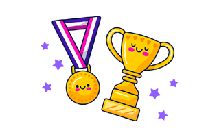 Trophy Sticker PNG