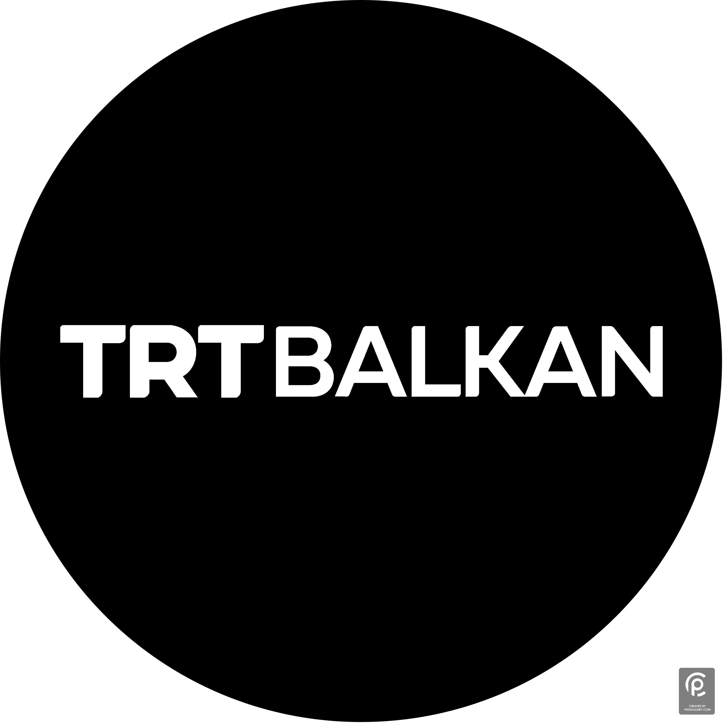 TRT Balkan Logo Transparent Clipart