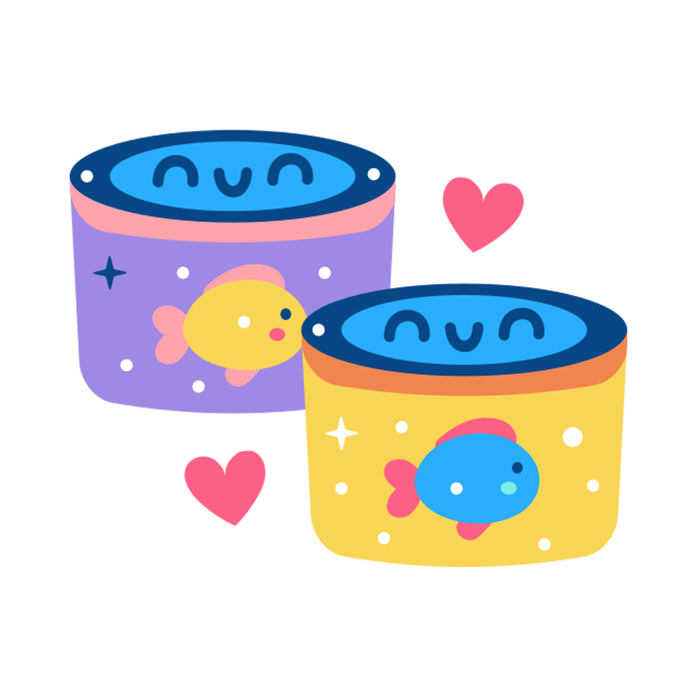tuna-free-sticker Transparent Clipart