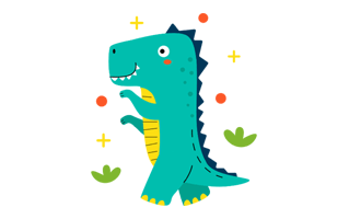 Tyrannosaurus Rex Free Sticker PNG