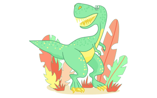 Tyrannosaurus Rex Sticker PNG