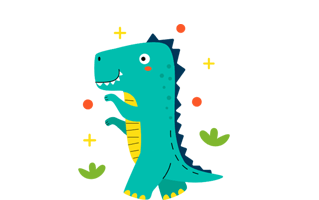 Tyrannosaurus Sticker PNG