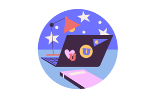 University Sticker PNG