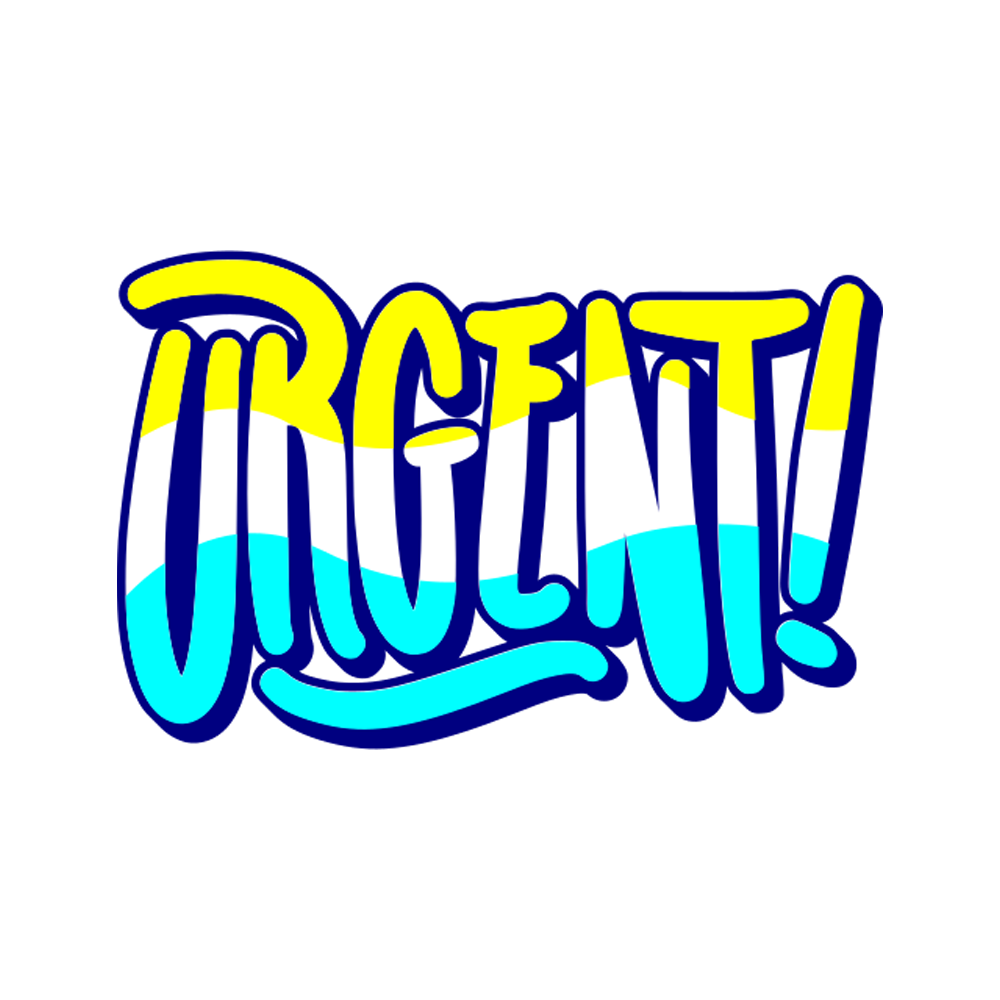 Urgent Free Sticker Transparent Gallery