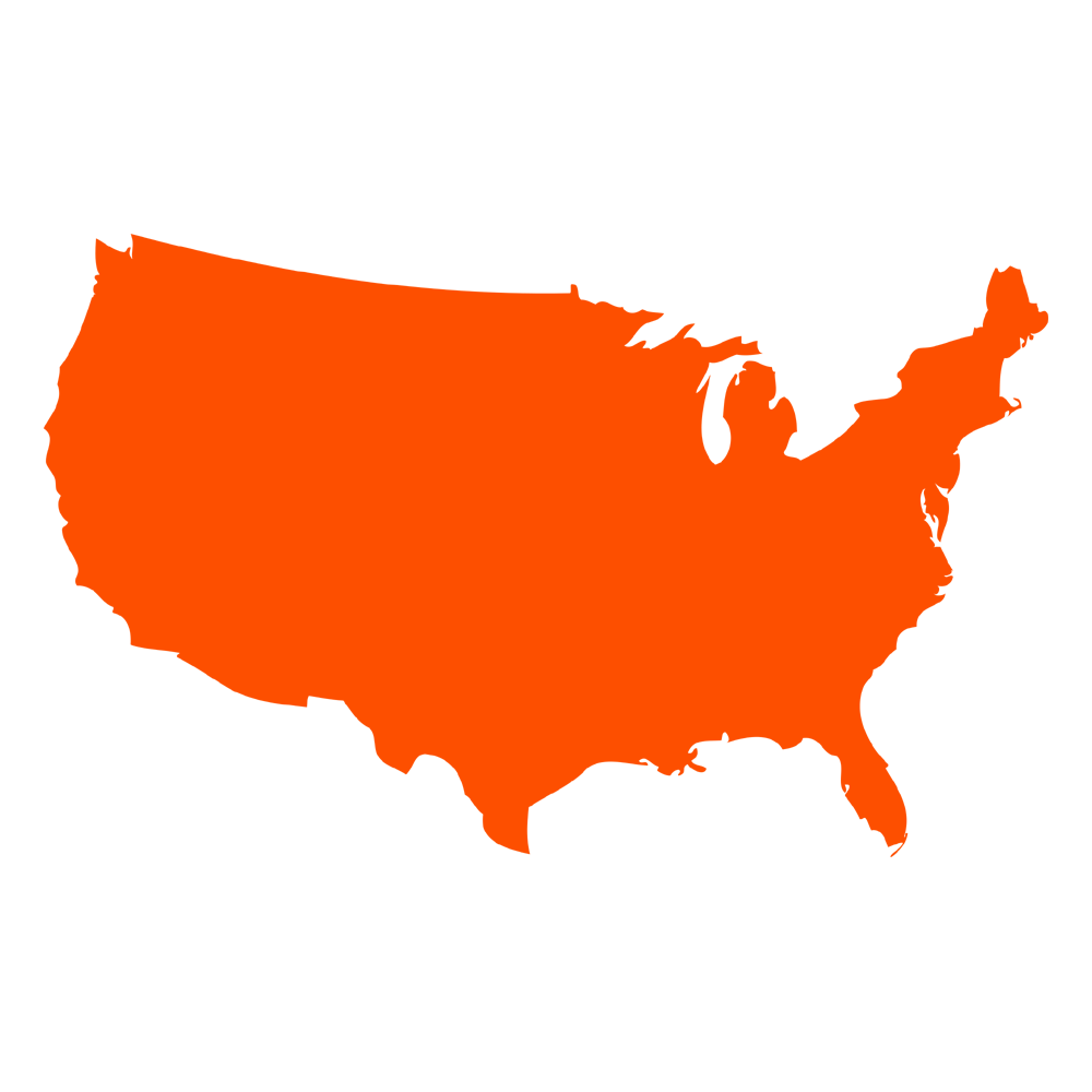 USA Map Transparent Picture