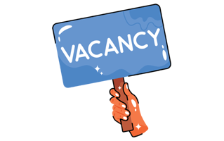 Vacancy Free Sticker PNG