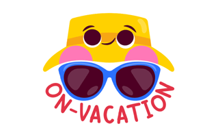 Vacation Sticker PNG