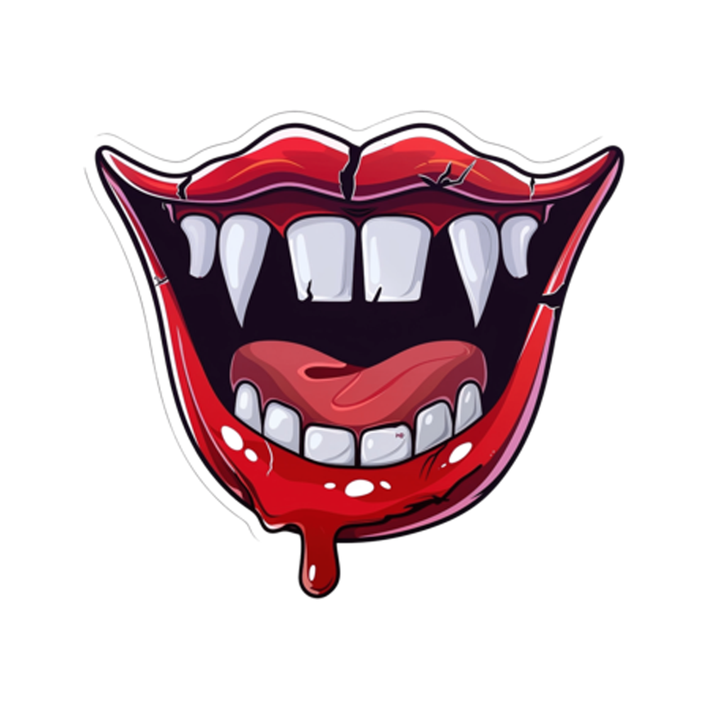 Vampire Free Sticker Transparent Picture