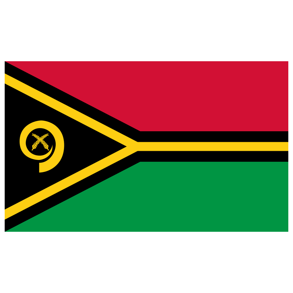 Vanuatu Flag Transparent Image
