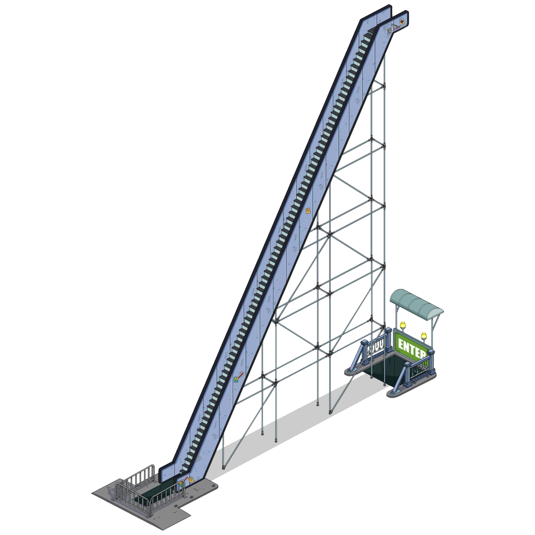 Vector Escalator Transparent Picture