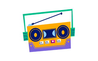 VHS Tape Sticker PNG