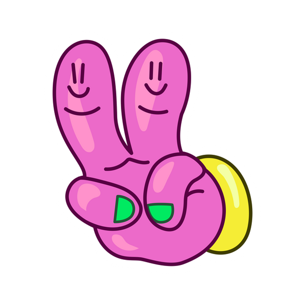 Victory Free Sticker Transparent Clipart