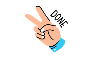 Victory Sticker PNG