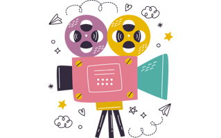 Video Camera Sticker PNG