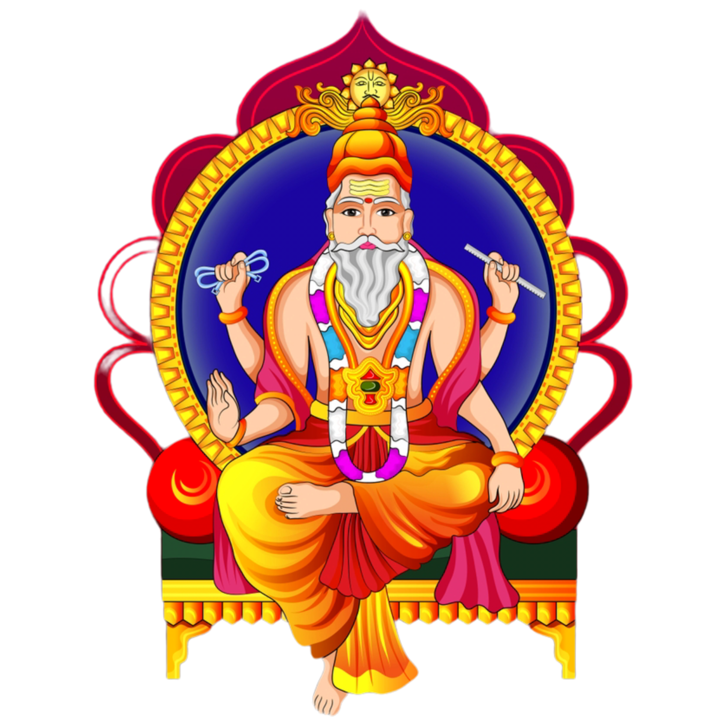 Vishwakarma Puja Transparent Image