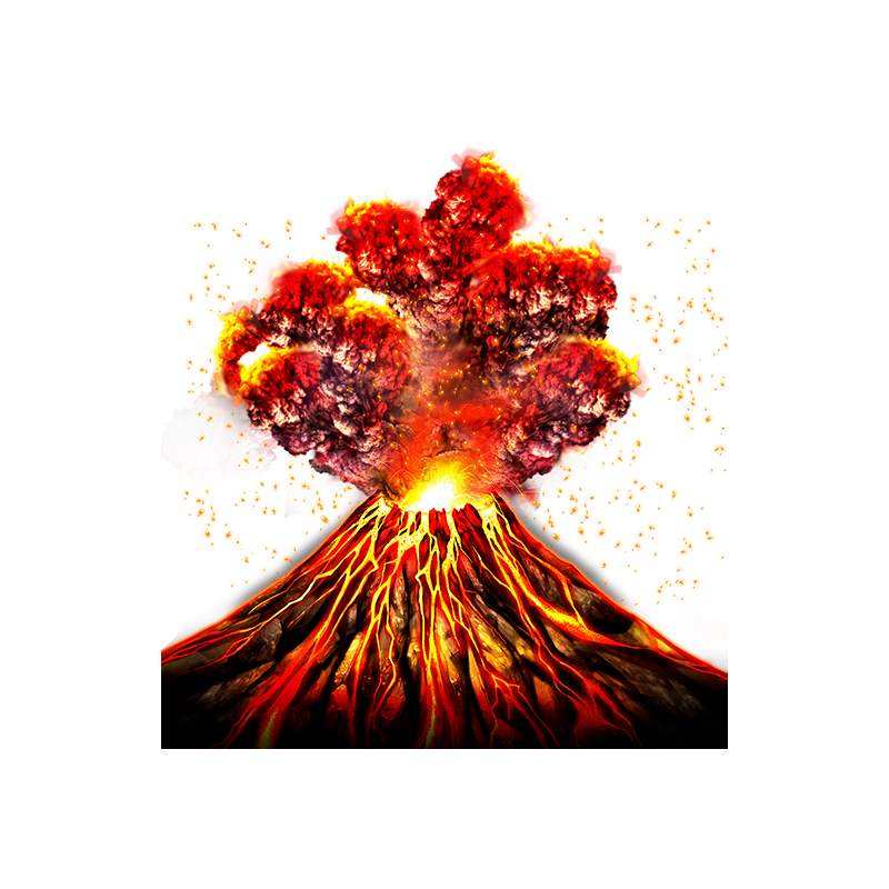 Volcano Transparent Logo