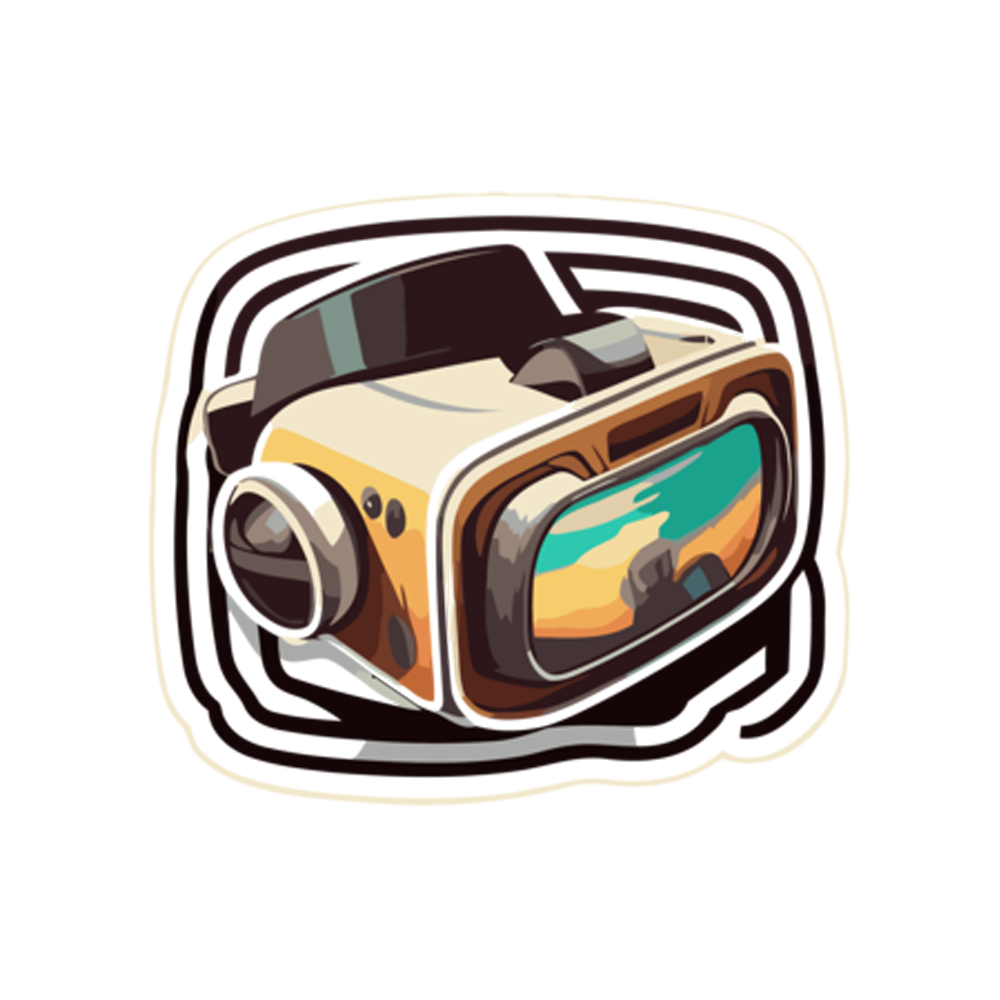 Vr Glasses Free Sticker Transparent Gallery