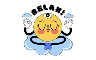 Wake Up And Smile Sticker PNG