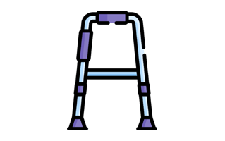 Walking Aid Free Sticker PNG