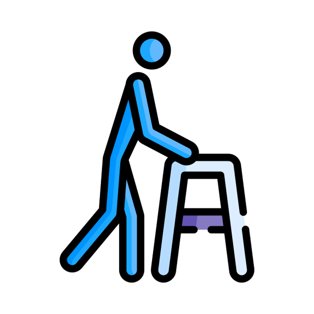 Walking Aid Sticker Transparent Picture