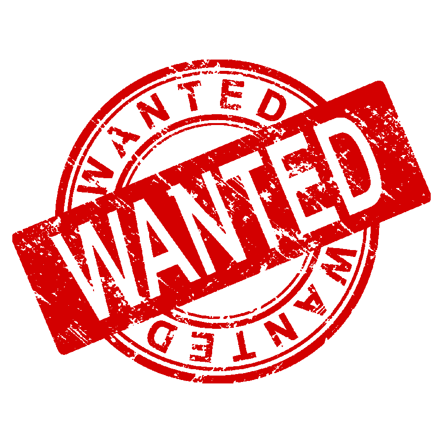 Wanted Stamp Transparent Picture